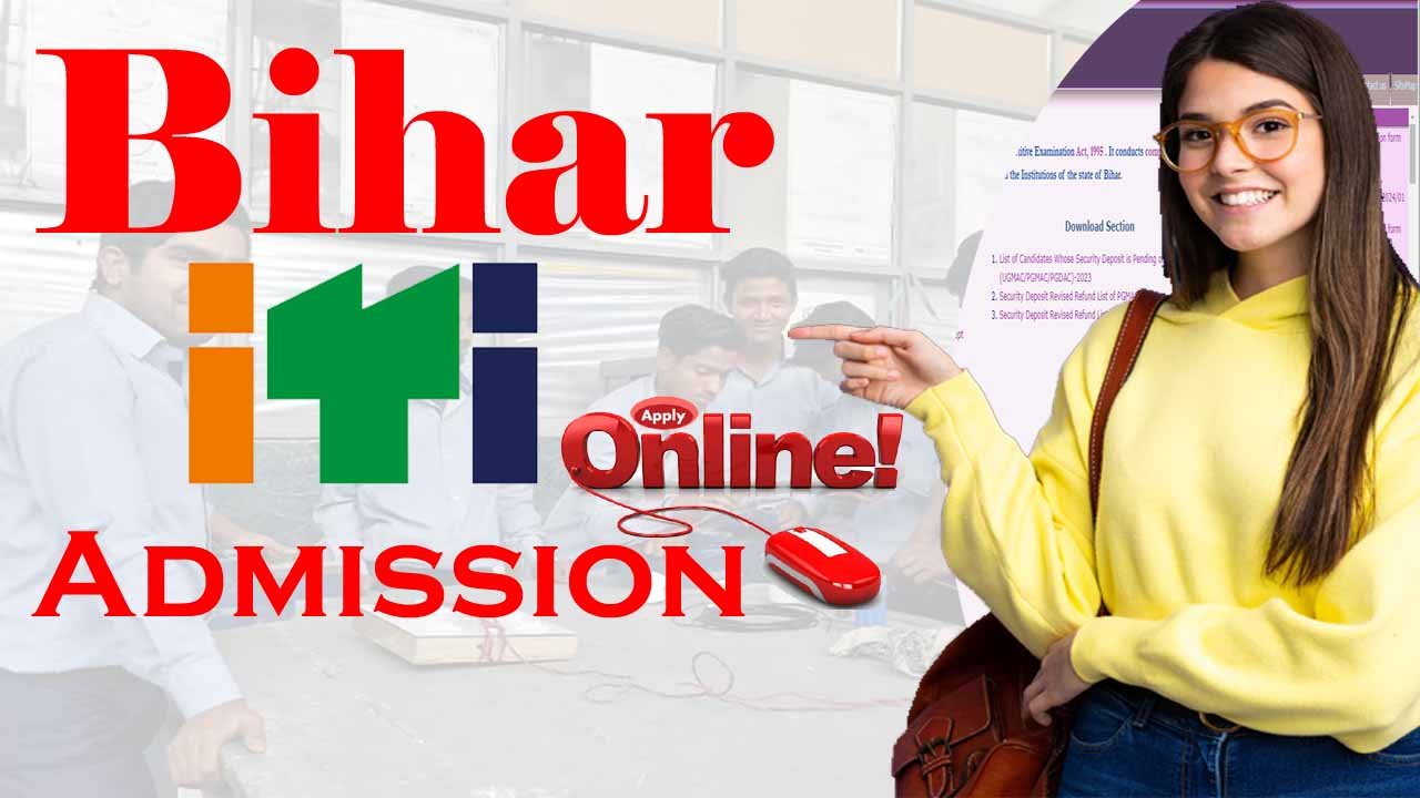 Bihar ITI Admission Exam Online Form 2024